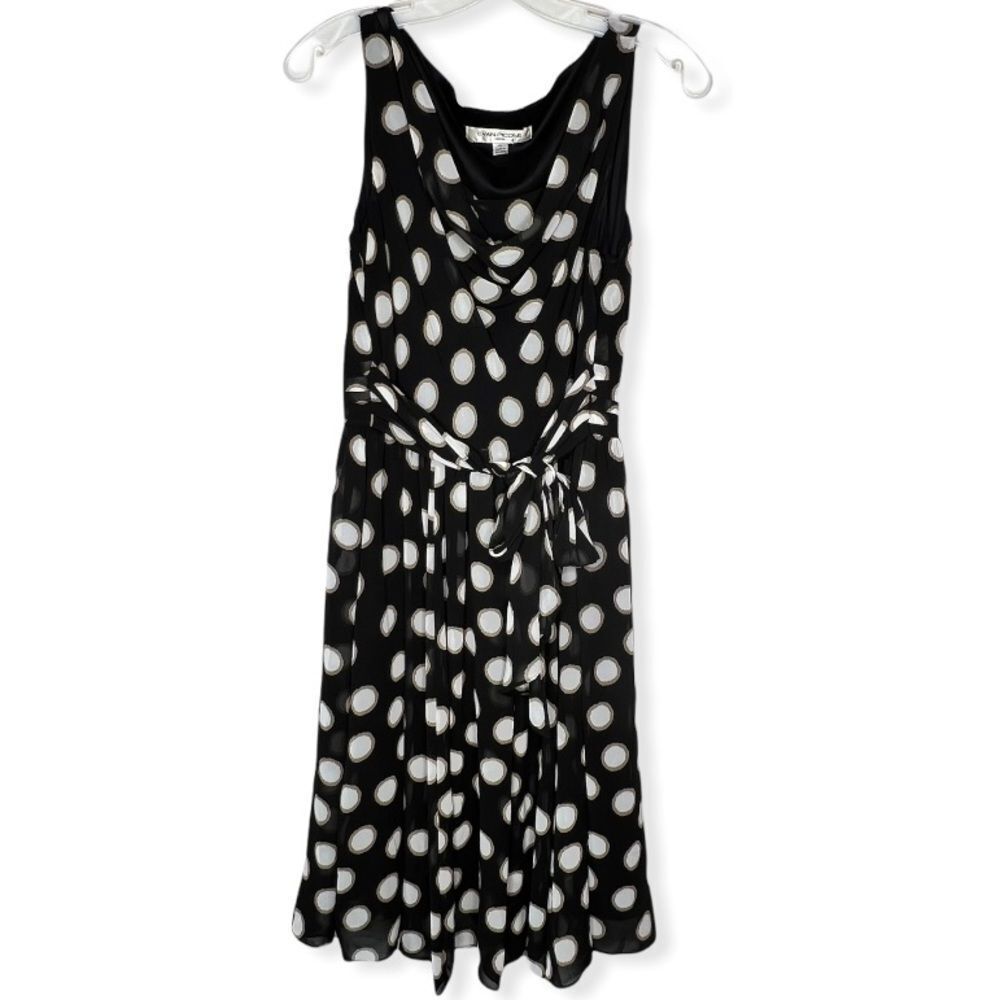Evan-Picone Polka Dot Dress‎